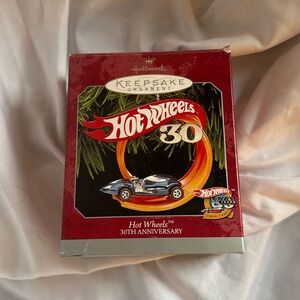 Hallmark keepsake ornament hot wheels 30thl anniversary
